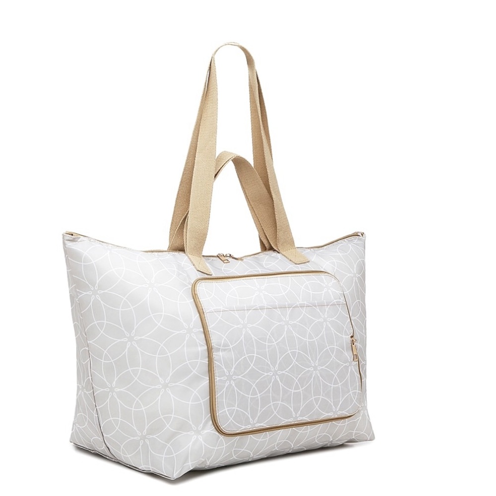 DSW Shoulder Travel Zip Tote Bag